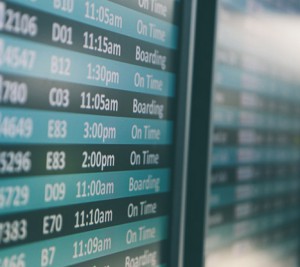 Airport travel times