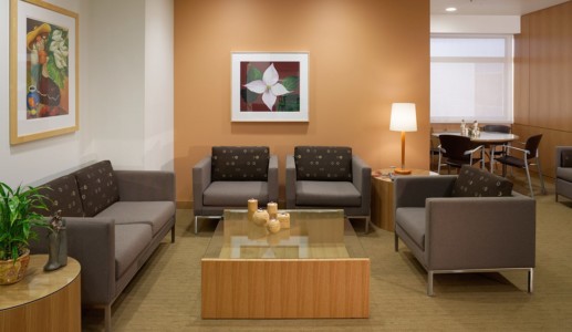 Barrow family waiting room